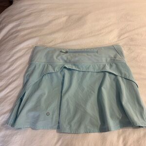 lululemon athletica Sky Blue Circle Skirt with pleated sides